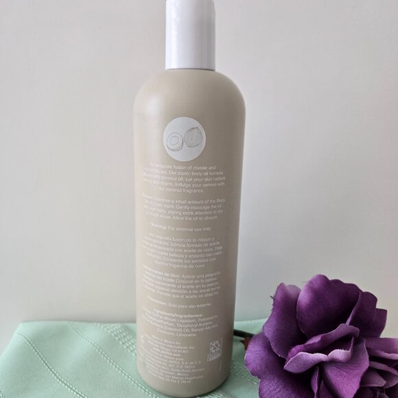 JAFRA SPECIAL EDITION ROYAL COCONUT BODY OIL 16.9 OZ - Picture 2 of 4